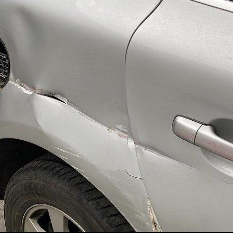 Inspección de carrocería tras colisión